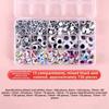 50/100pcs/bag DIY Colorful Activity Eyeballs Plastic Dolls Eyes Accessories Toys
