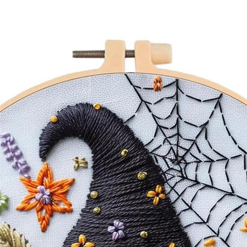 Good-Non-Finished Halloween Series, Cross-Stitch Bag, Embroidery Bag For Beginners, DIY Decoration Home Room