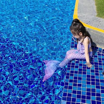 Girls' Mermaid Swimsuit Set