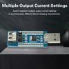 Power Bank Virtual Load Mini USB Load Module Low Current Prevents Shutdown Portable Power Bank Test Module USB Type-A Port