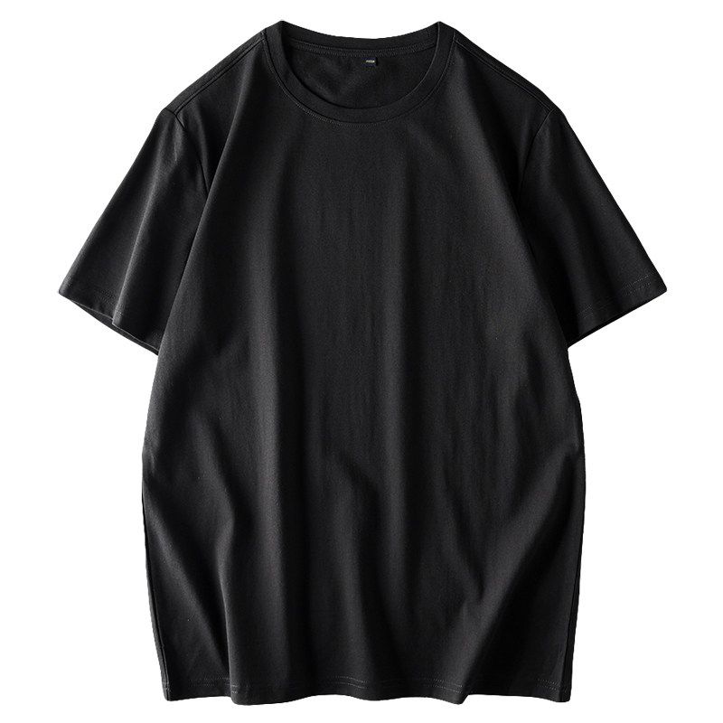 First-Line Big Brand Cut Label T-Shirt Men's Short Sleeve Tail Single Pure Cotton round Neck Export Export Original Single Half Sleeve Tops T-shirt