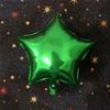 Colour Solid 18" Foil Balloons Heart Star Round Shape For Wedding Birthday Party