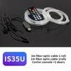 Auto Dashboard Console Led Ambient Cold Light Decorative Strips 1-5M