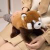 Cute Cute Raccoon Doll Plush Toy Red Panda Doll Children Soothing Rag Doll Birthday Gift