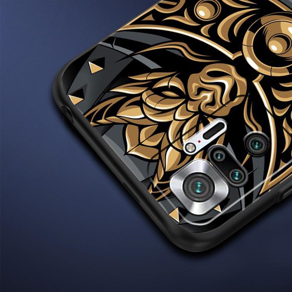 Japan Samurai Oni Mask Phone Case For Xiaomi Redmi Note 14 13 5G 10 11 12 Pro Plus 4G 14C 13C 12C 10C Black Cover