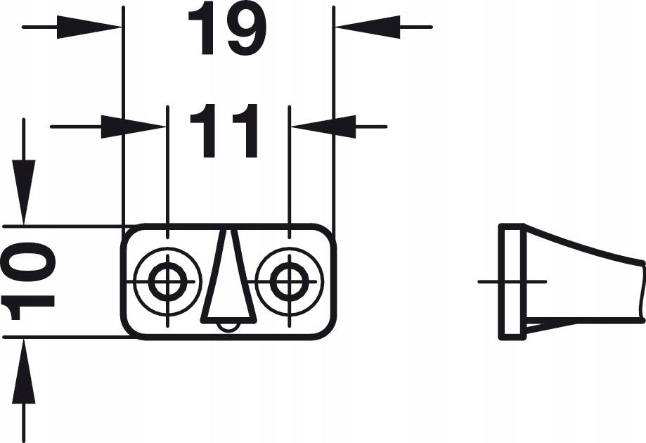 Opening limiter | White | 4 pcs