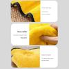 Soft Cloth Pet Gloves Thick Pet Bath Mittens For Effective Water Absorption And Gentle Massage During Bath Time