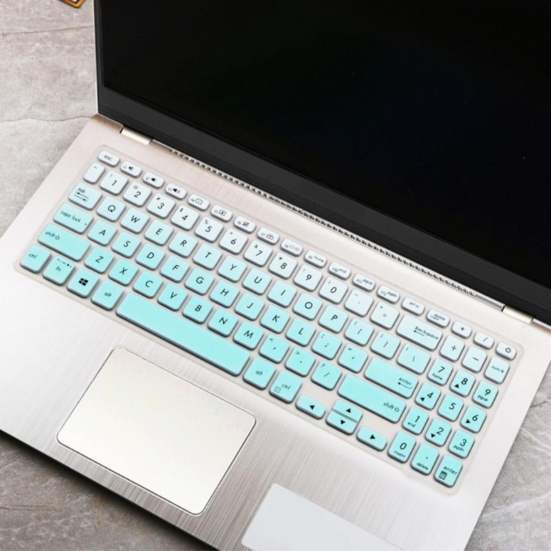 Silicone Keyboards Protectors for FL8700F S530UN Laptop Dust and Spill Resistant Semi Transparents