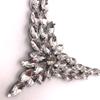Shining Beautiful Crystal Flower Bridal Wedding Party Shoes Accessories For High Heels Shoes Manual Rhinestone Shoe Decorations