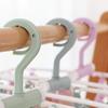 12 Clip Foldable Plastic Clothes Hanger Multiple Clip Anti Slip Clothes Hanger Underwear And Socks Small Clothes Hanger Drying C