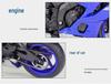 1:12 Scale 2020 Yamaha YZF-R6 Alloy Motorcycle Model