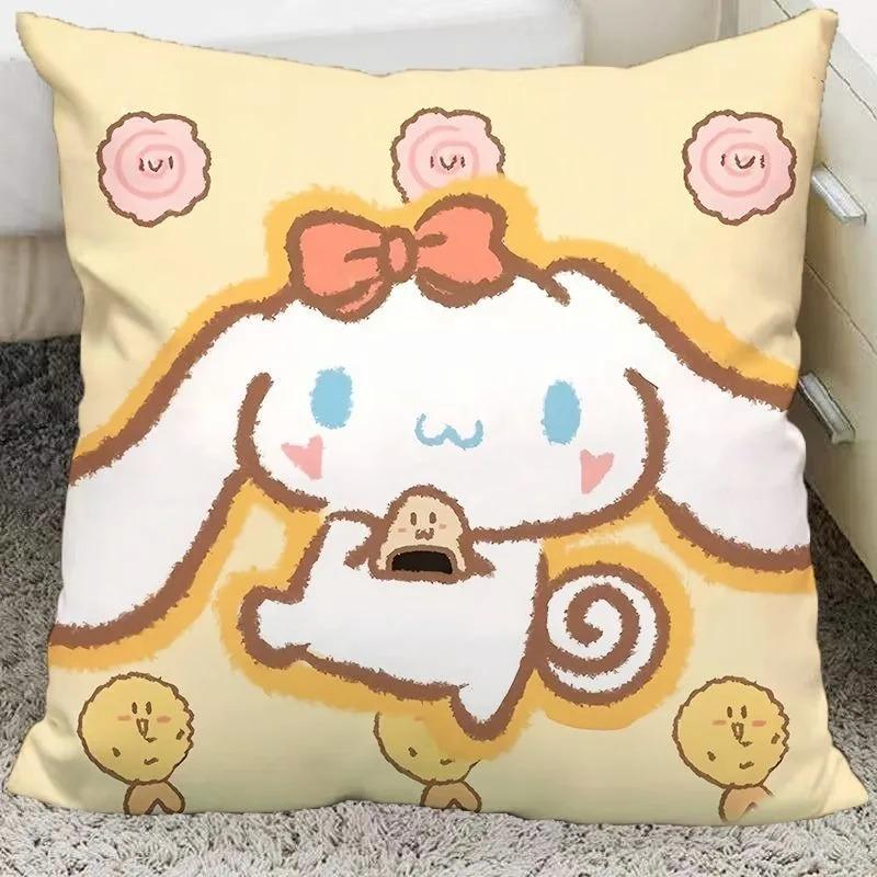 1pcs Cute Cartoon Cinnamon Dog Pillow Cover Room Decoration Pillowcase Sofa Cushion Cover Home Decoration