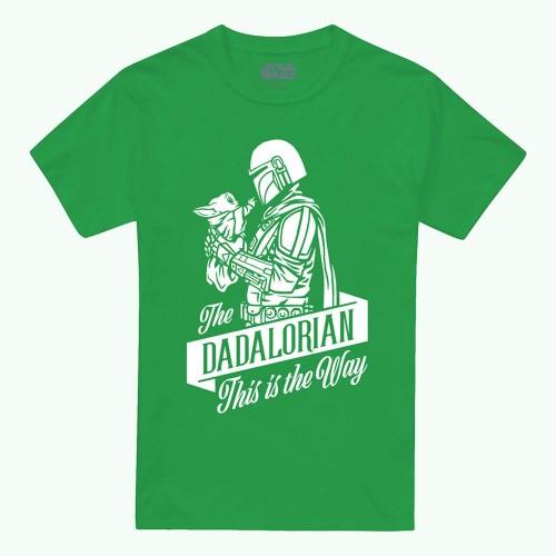 Star Wars: The Mandalorian Mens The Dadalorian Fathers Day T-Shirt
