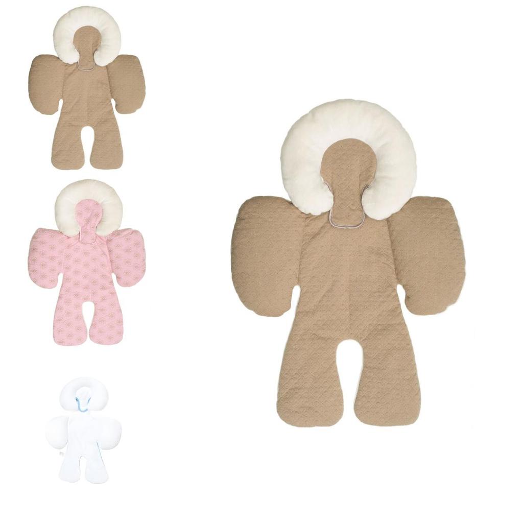 Kinderwagenkissen mit Baumwollbezug für Babysicherheit und Komfort