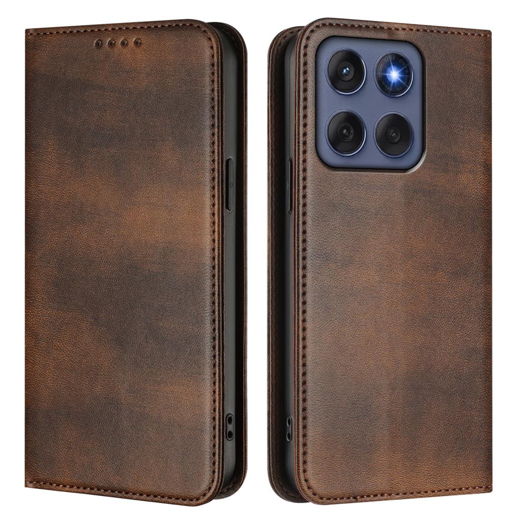 Do Motorola Edge 60 5G/60 Fusion 5G Etui portfelowe Retro Tekstura Blokowanie RFID Skórzane Pokrowiec na telefon