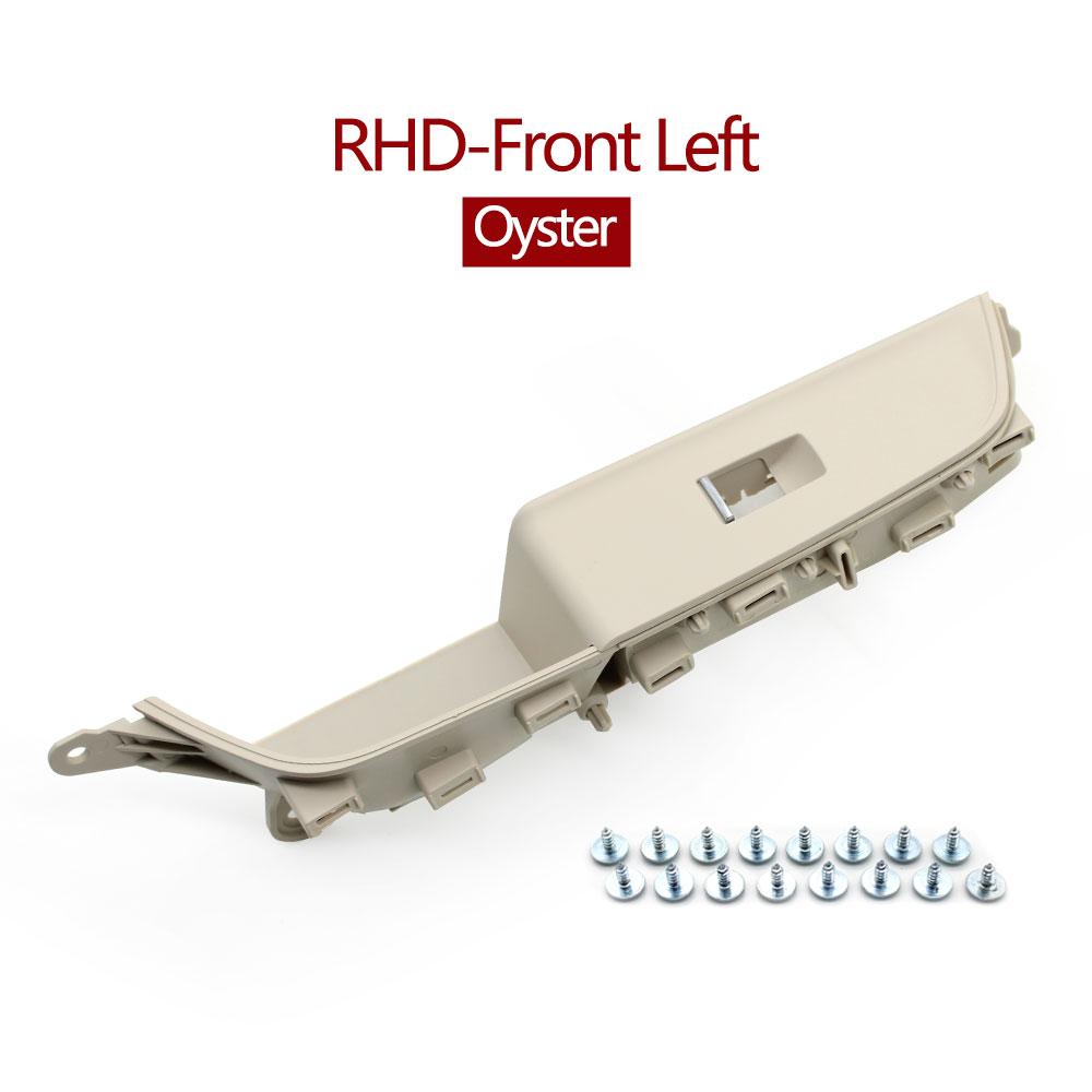 RHD Car Front Driver Door Handle Armrest Cover Left Right Door Pull Handle Panel Cover Trim For BMW 6 Series GT G32 2017-