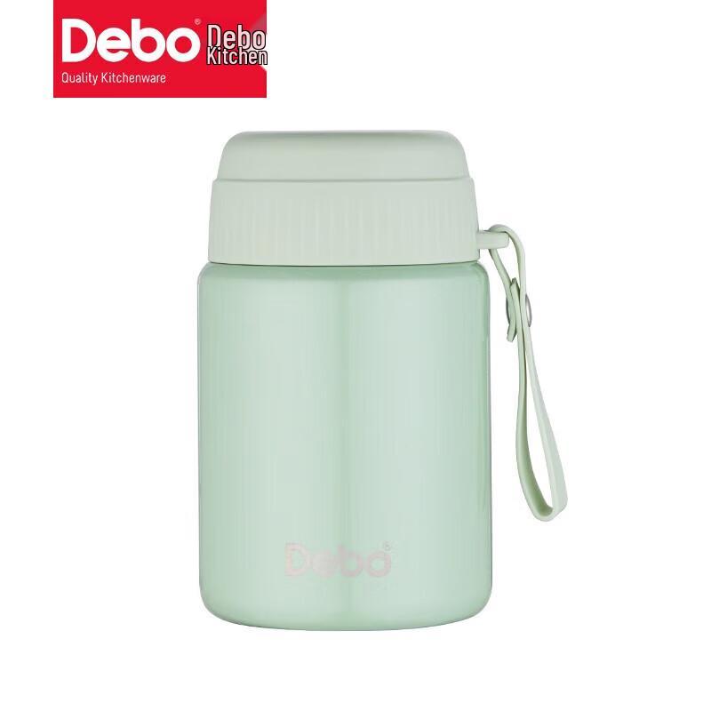 Debo Navas 600ml Portable 304 Stainless Steel Food Jar