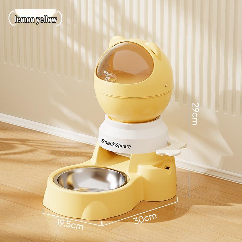 Cat & Dog Automatic Puzzle Feeder with Large Capacity Bowls