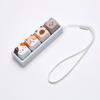 4/6 Keys Anti-Stress Pendant Keyboard Keycap Cat Fidget Keychain Finger Button Pass The Time Calming Keychain Keys