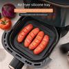 Air Fryer Silicone Baking Tray for Home Baking Easy To Clean Baking Tray Modern Minimalist Kitchen Supplies