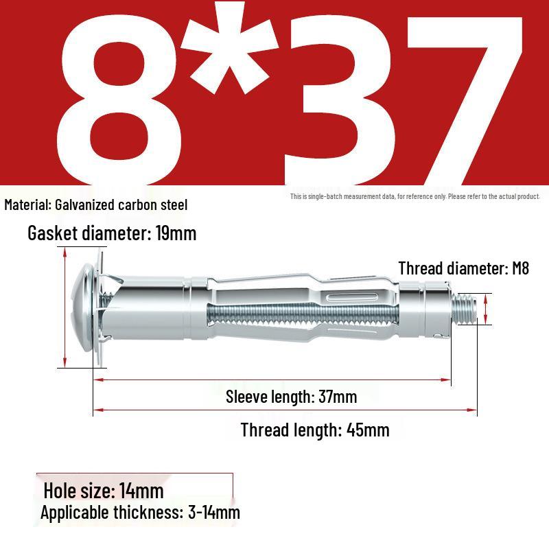 Galvanized Petal Nut Expansion Rivet Screw
