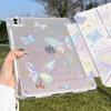 ins secret butterfly Y-fold iPad tablet case air6/5th generation drop-proof Apple 11inch tablet case with pen slot