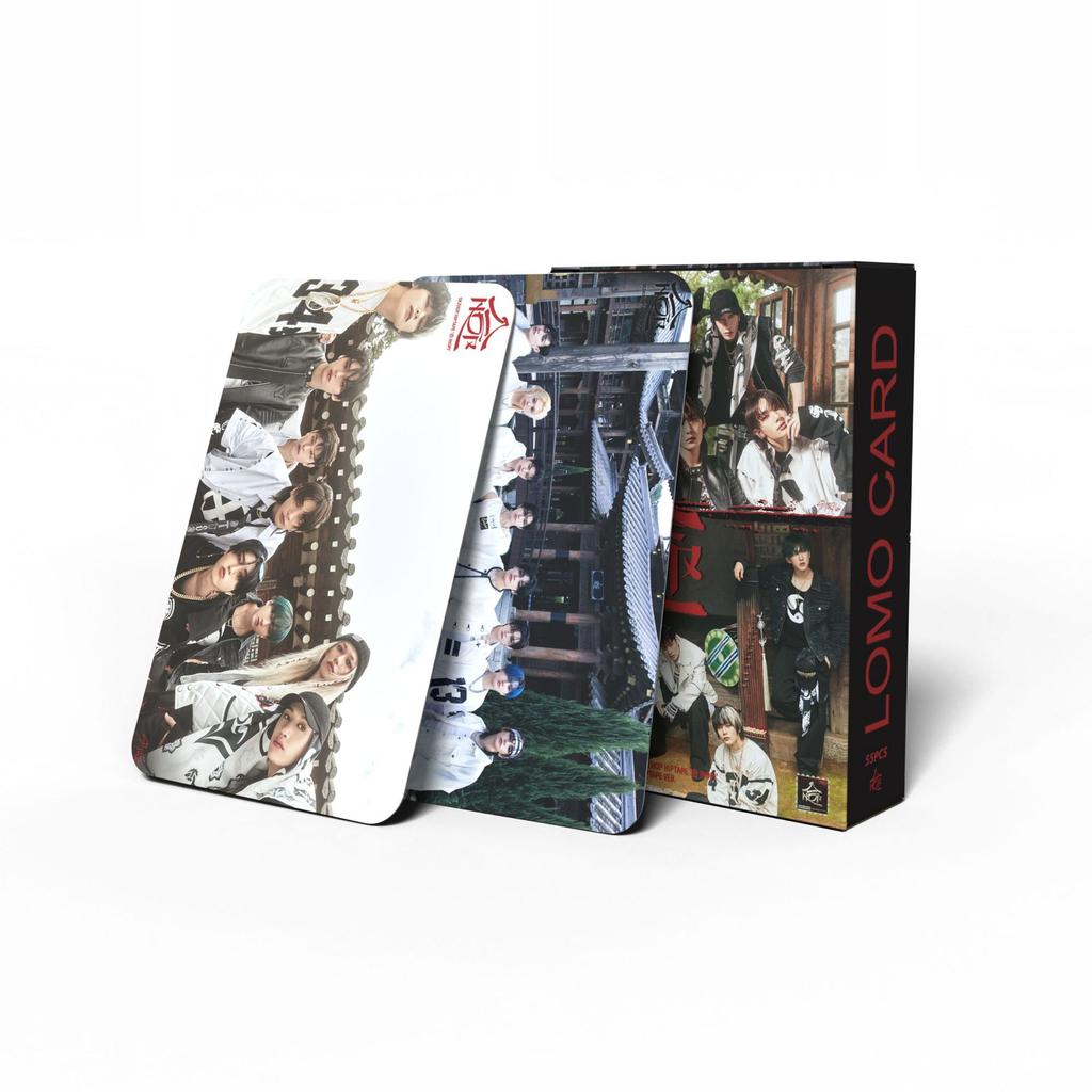 55 Stück Straykids Lomo Karten Skzoo Neues Album Kombiniert Mit Hop Kleiner Karte Berühmtheiten Merchandise Huang Xuanchen Sammelkarte