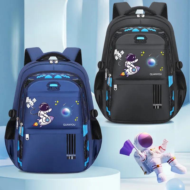 2025 New Space Astronaut Cartoon Backpack for Boys Student Schoolbag for Primary Schoolbags High Schoolbags