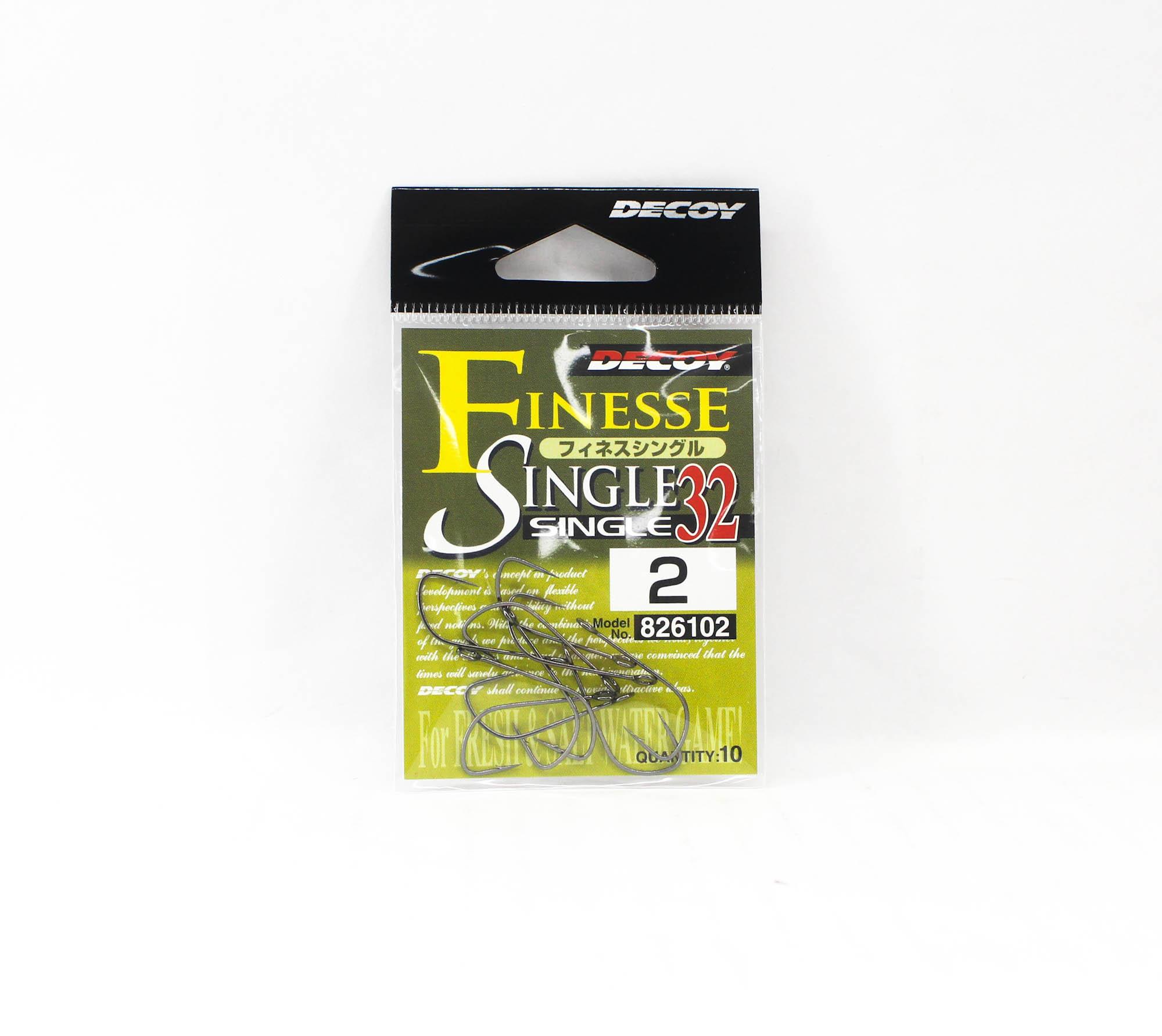 

Decoy Single 32 Finesse Single Hook Size 2 (6102)