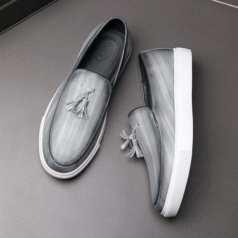 Men's Board Shoes Designer Comfortable Minimalist Style Office and Work Plus Size Leisure Party Outdoor Street Walking Slip On