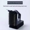 Clean Brush Barbecue Grill Accessories Multiple Tools Steel Wire Waterproof Rustproof Cleaning Brushes with Scraper