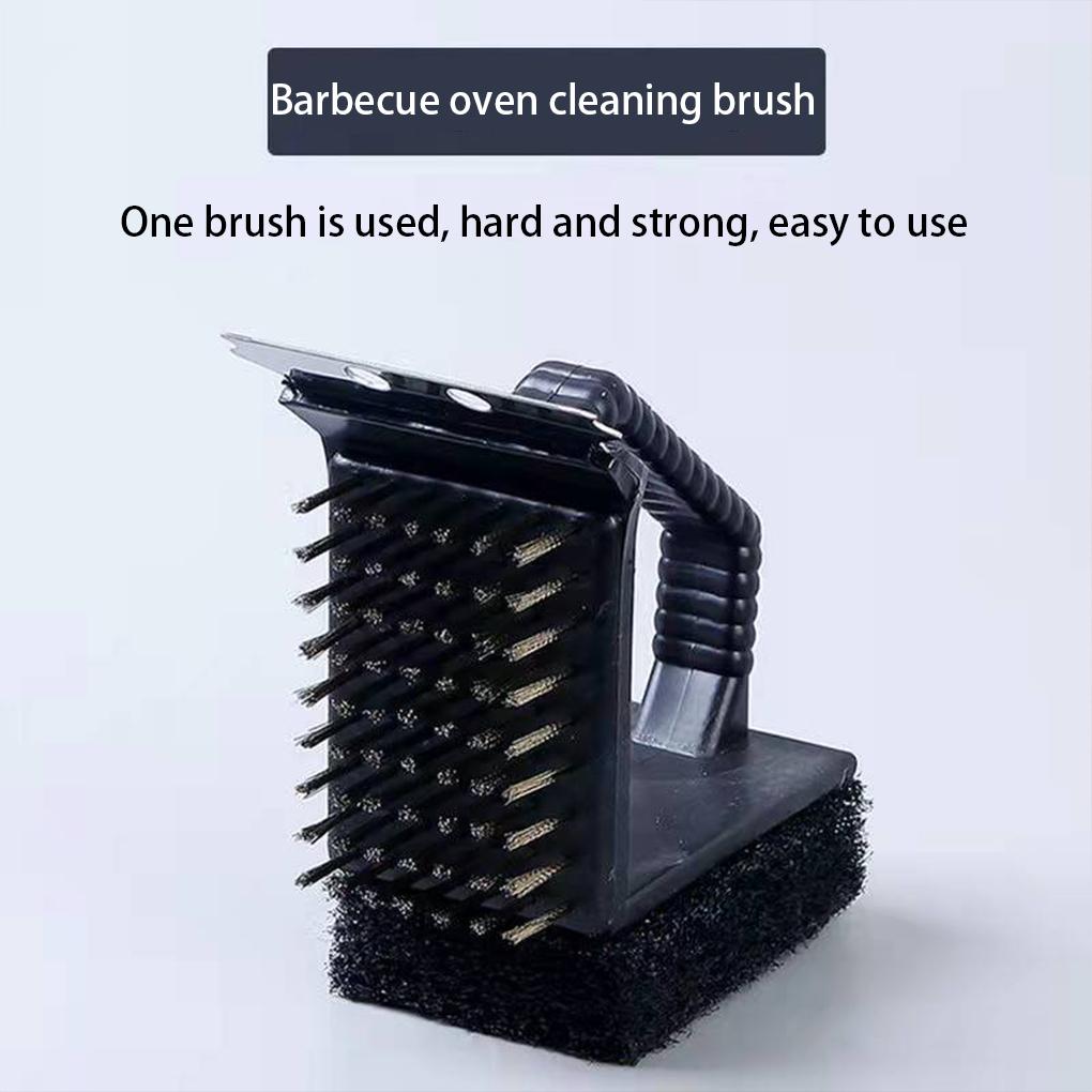 Clean Brush Barbecue Grill Accessories Multiple Tools Steel Wire Waterproof Rustproof Cleaning Brushes with Scraper