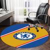 1pc C-Chelsea  Carpet, Round Rug, Comfortable, Suitable for Entryways, Living Rooms, Office, And Bedrooms, Christmas Decoration