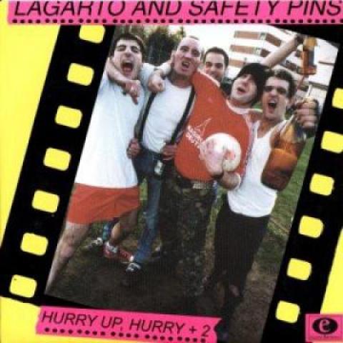 7inch Record LAGARTO & SAFETY PINS - Hurry Up, Harry EH14 Electro Harmoni Europe Rock