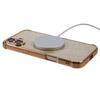 For iPhone 16 Case Electroplating Glitter TPU Clear Phone Cover Compatible with MagSafe