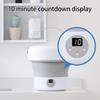 Space Saving Foldable Miniature Dishwasher Small Dishwashing Machine for Small Kitchens Dishes and Vegetables Cleaner
