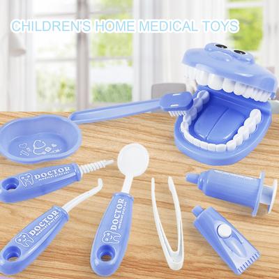 Children Toys Parent-child Interaction For Girl Boy Dentist Check Teeth Model Role Play Baby Kid Learinng Toy