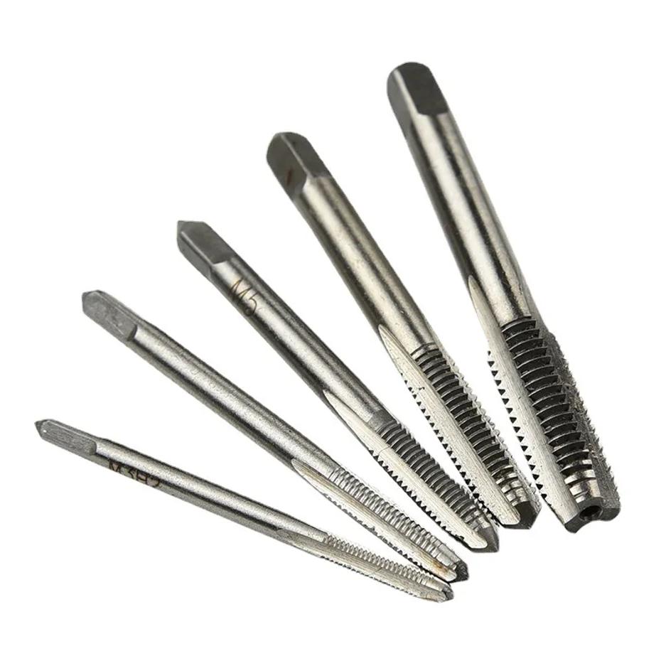 T-Typ 3mm bis 6mm Handgewindebohrer Gewindeschneidwerkzeugsatz Handwinde Gewindeschneiden M6 bis M8 Werkzeugsatz