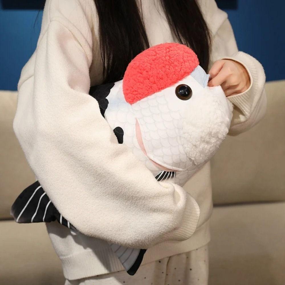 PP Cotton Realistic Fish Plush Plush Goldfish Stuffed Doll Funny Kid Cartoon Fish Toy  Gift