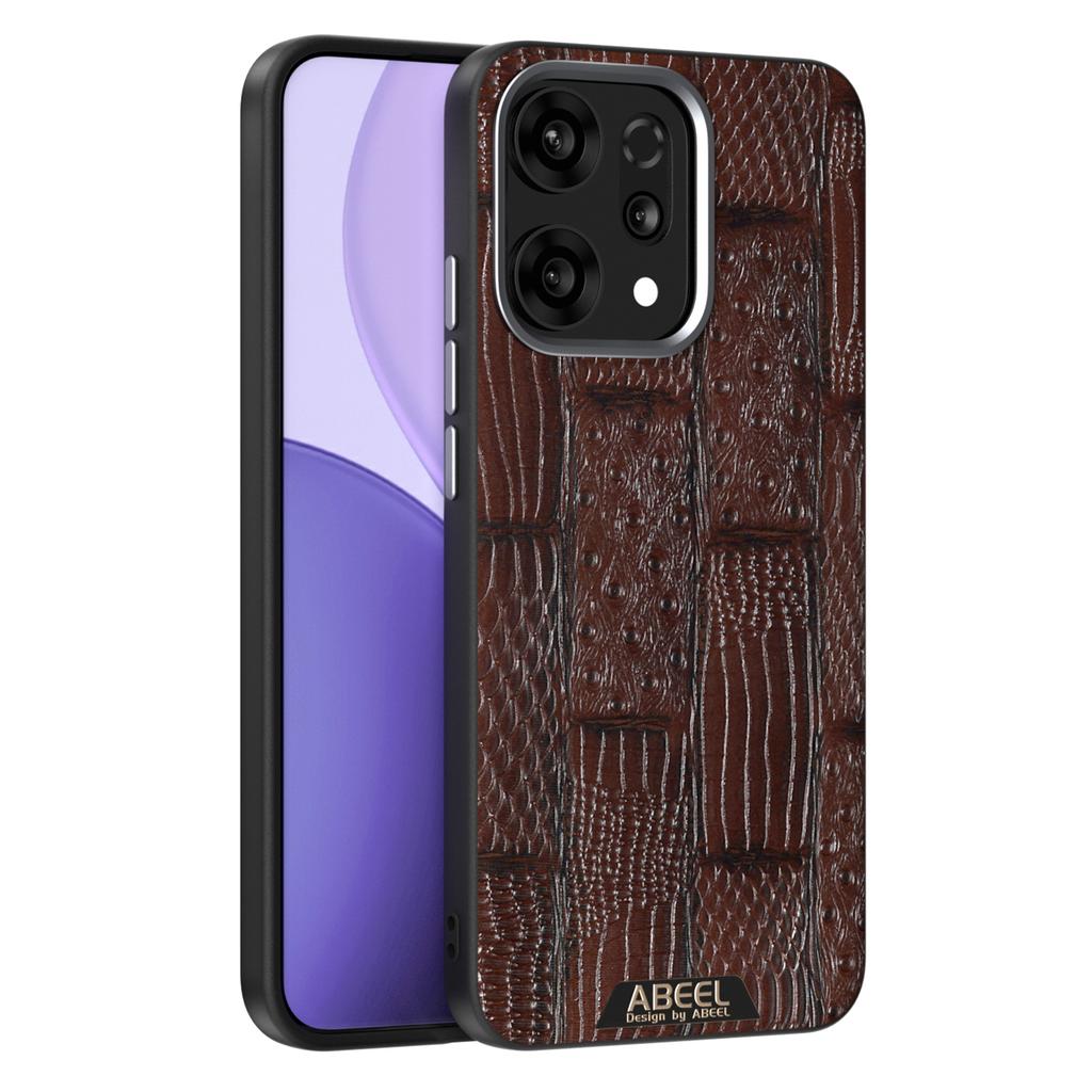 ABEEL For Oppo Reno14 5G (Global) Case Compatible with MagSafe Beast Texture Micro-Embossing Back Cover