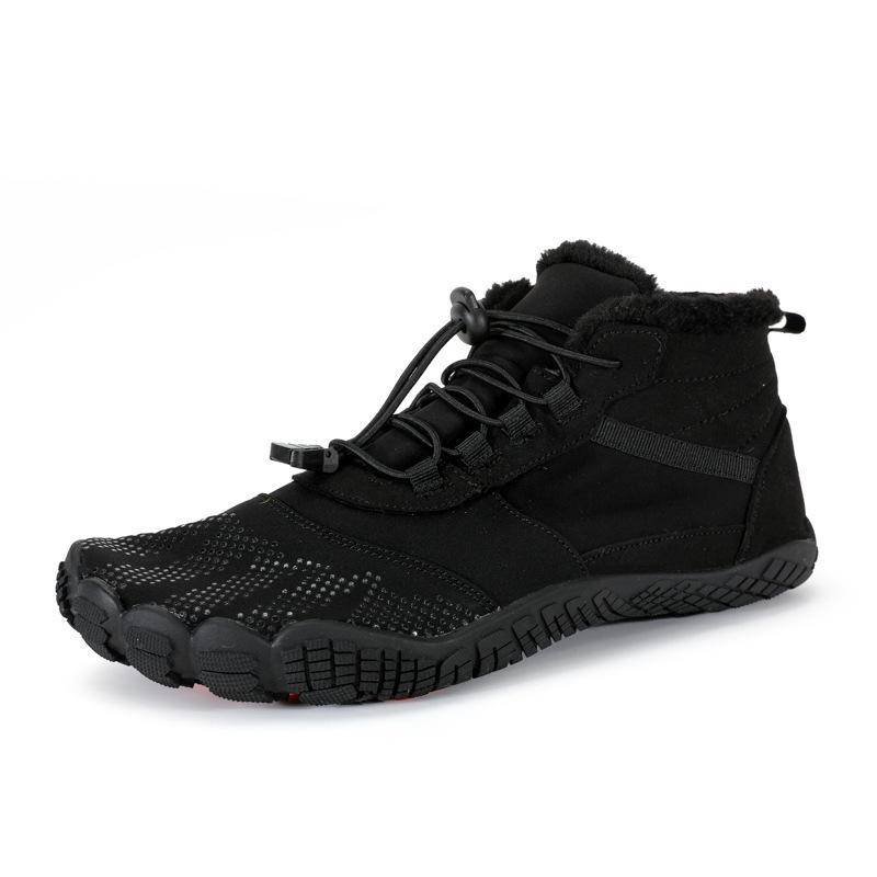 High-top Cotton Shoes Large Size Hiking Shoes Men's Hiking Shoes Fleece Warm Snow Boots Men