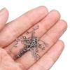 50 Pcs Stainless Steel Fishing Hanging Snap Barrel Swivel Fast Lock Connector Line Tackle Portable Durable High Quality