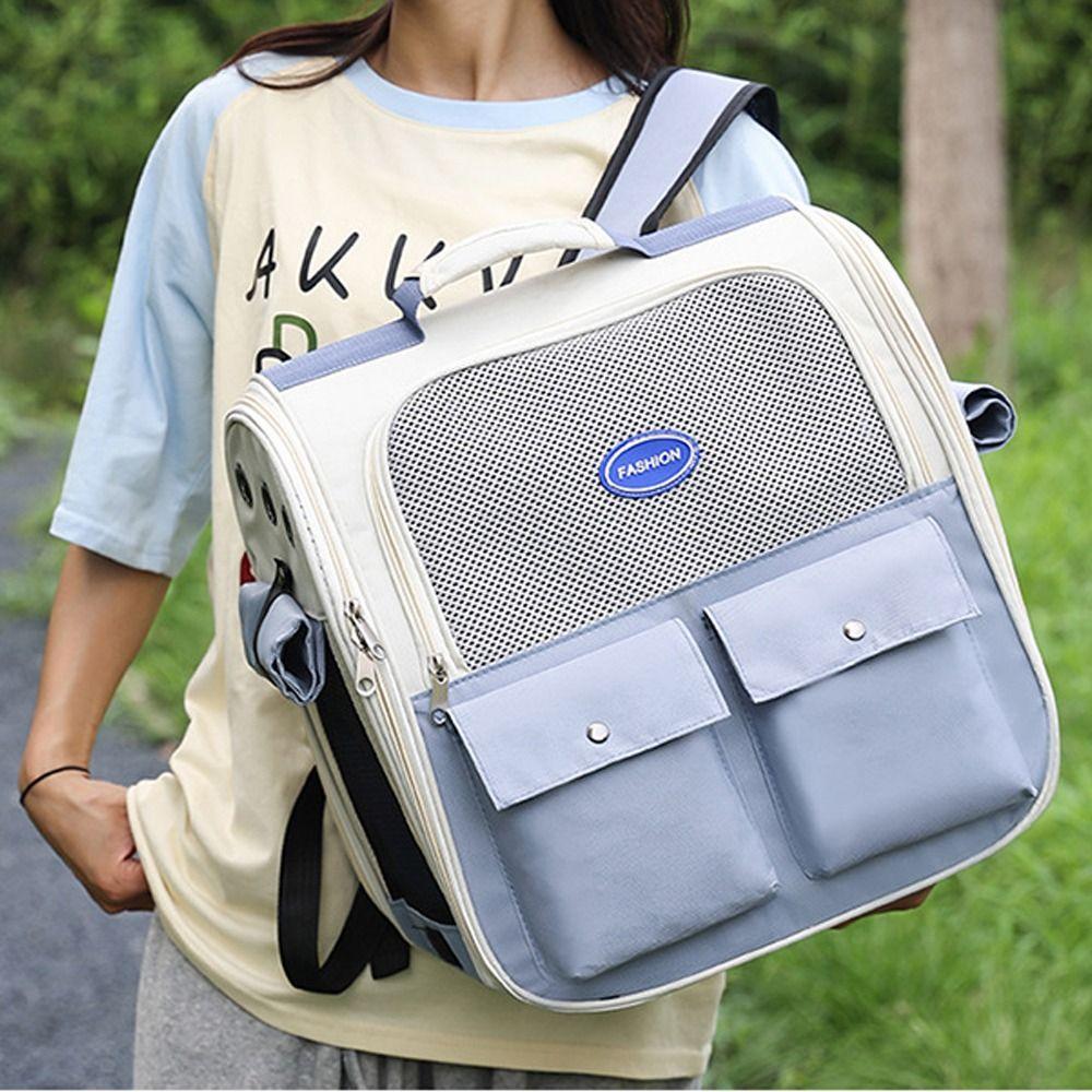 Ventilation Pet Travel Bags Breathable Cat Carrying Bag Pet Carrier Backpack Pet Supplies