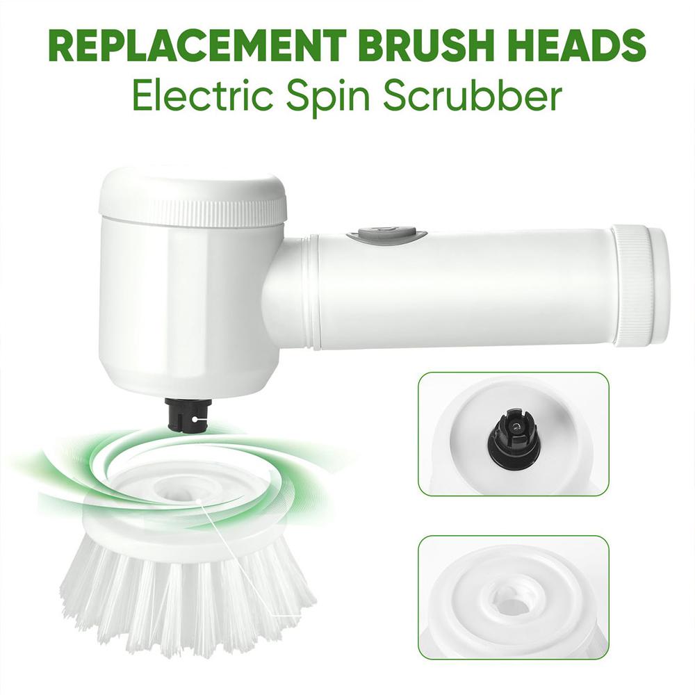 Electric Cleaning Brush 5in1 Electric Spin Scrubber Cordless Power Scrubber with Replaceable Brush Heads Handheld Power Scrubber
