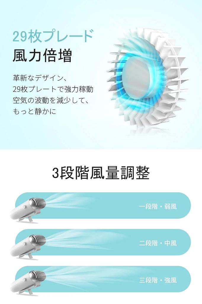 Ventilator portabil de gât cu un design mare și compact pentru 2025 Răcitor de gât cu funcții înalte și silențioase Funcționare rapidă cu 3 fluxuri de aer de 4800 mAh Vă eliberează și