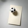 Creative Soccer 3D Fridge Magnet Realistic Football Pattern Souvenir Home Refrigerator Decor for Party Favor