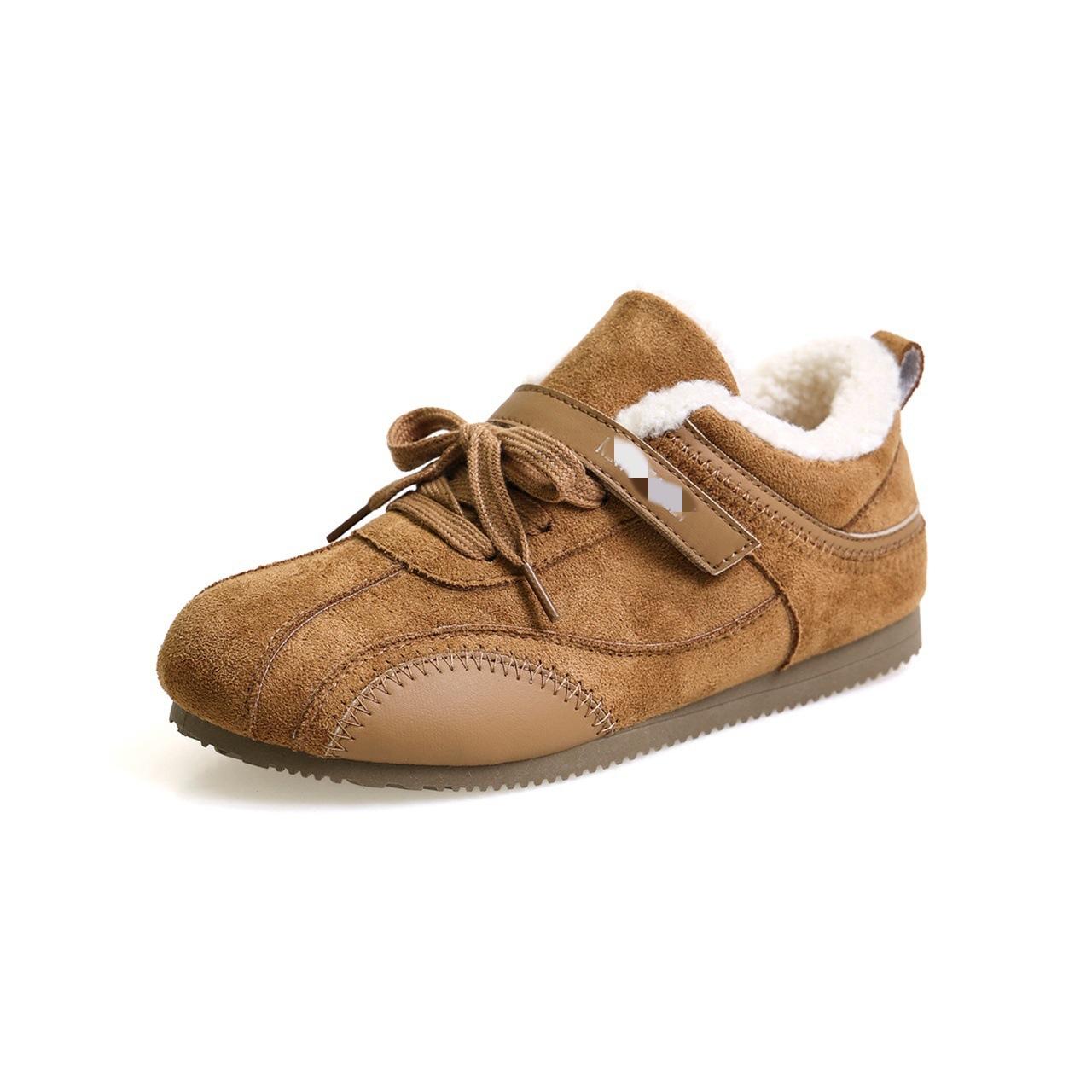 

Super soft American velvet German training shoes winter new ultra light hair ** thick sole heightening warm cotton shoes 40