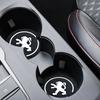 Auto-Getränkeuntersetzer Anti-Rutsch Flaschenhalter Untersetzer Auto Zubehör Für Peugeot 308 408 508 RCZ 208 3008 2008 206 207 108 406 407 408 206 207 208 306 307