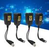 4 PCS Anti Thunder Video Balun Transceiver  Household Use
