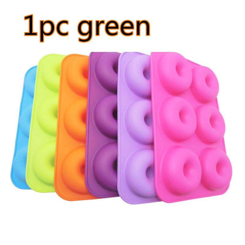 Silicone Donut Mold Baking Pan Non-Stick Baking Pastry Chocolate Cake Dessert DIY Decoration Tools Bagels Muffins Donuts Maker